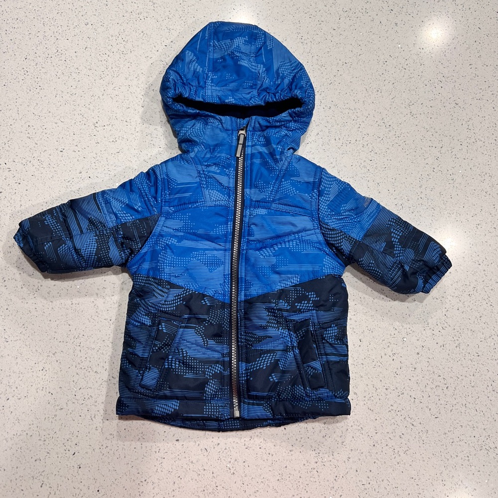 Infant boys Pacific Trail Fleece Lined Puffer Jacket 12months
